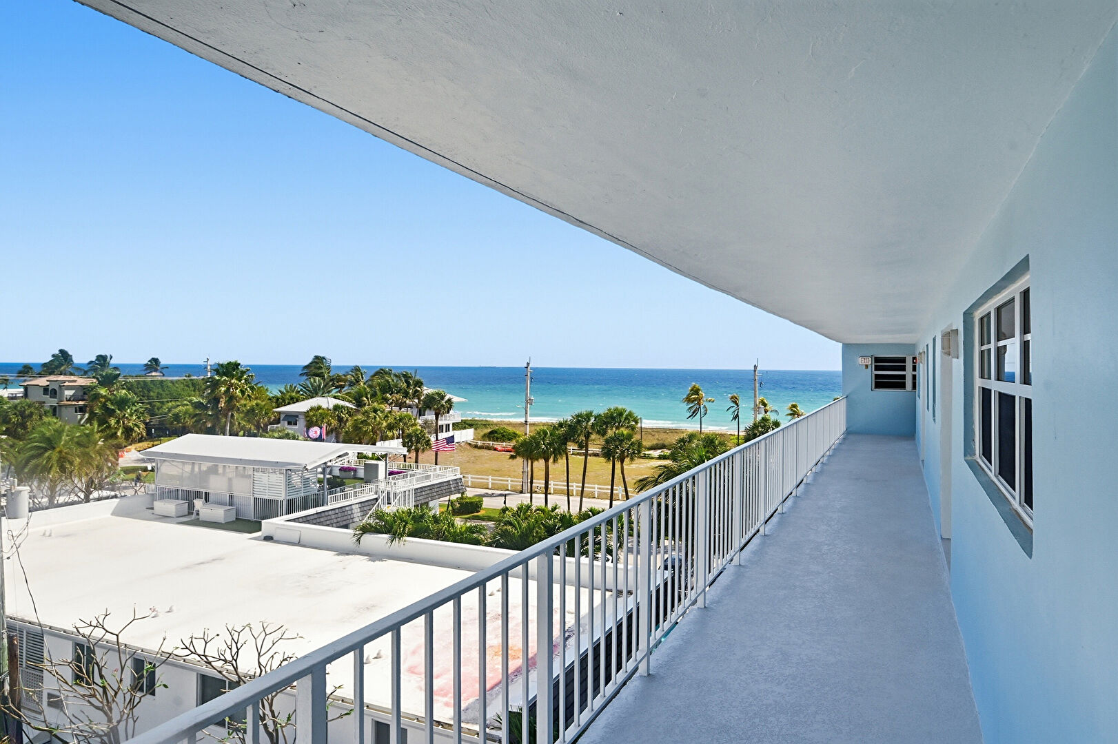Balcony at 4540 North Ocean Drive, 506, Lauderdale-by-the-Sea, FL 33308, listed by Rachael Barach