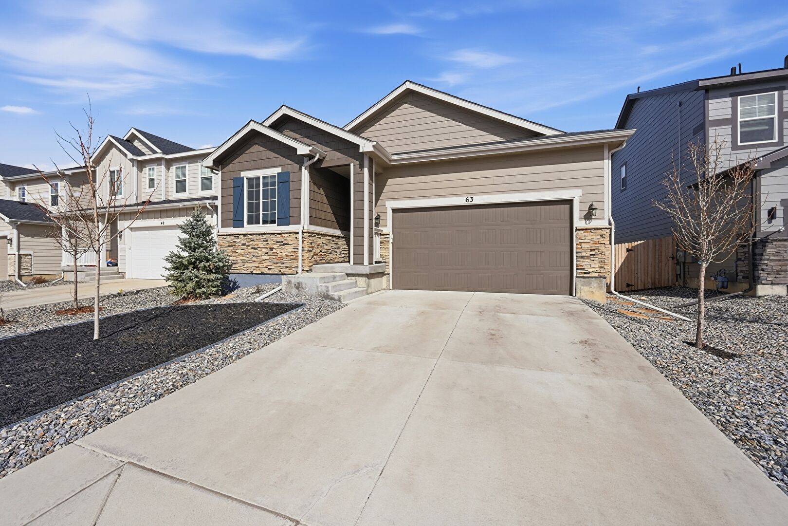 Front at 63 North Edge Cliff Street, Castle Rock, CO 80104, listed by Gwen Hamm, MLS ID: 6776908