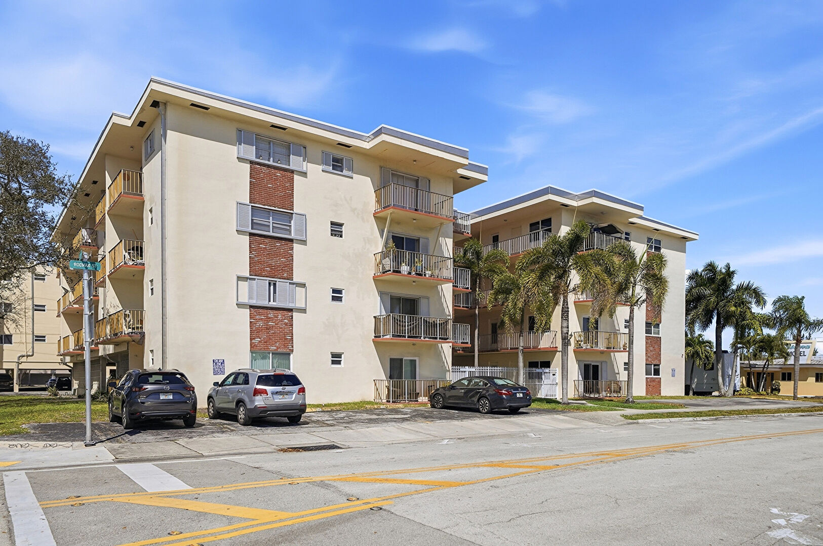 Front at 1747 Rodman Street, Unit 307, Hollywood, FL 33020, listed by Maria Galluzzi