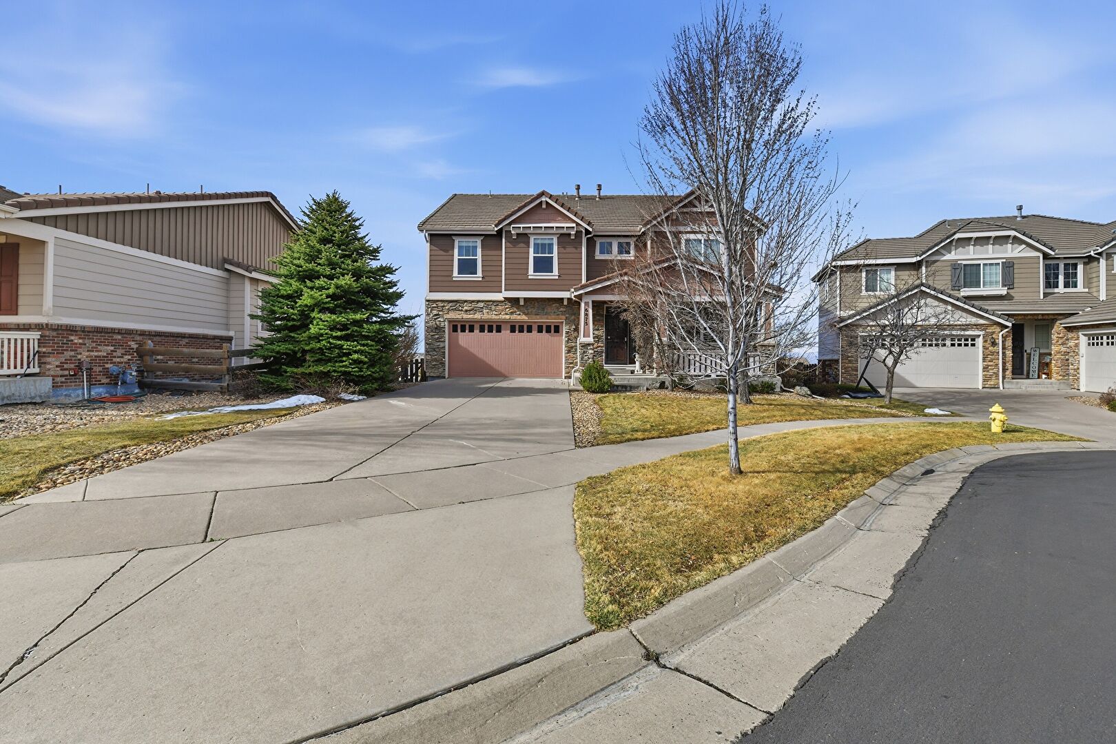 Front at 6875 South Buchanan Court, Aurora, CO 80016, listed by Patrick Morgan, MLS ID: 1849553