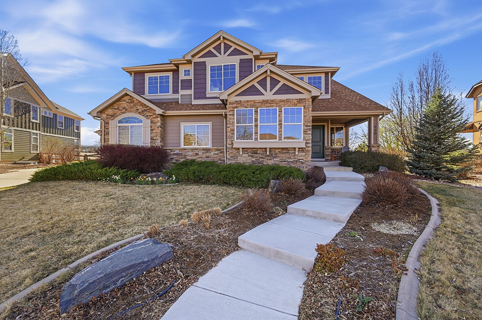 Front at 930 Weston Circle, Erie, CO 80516, listed by The Bernardi Group