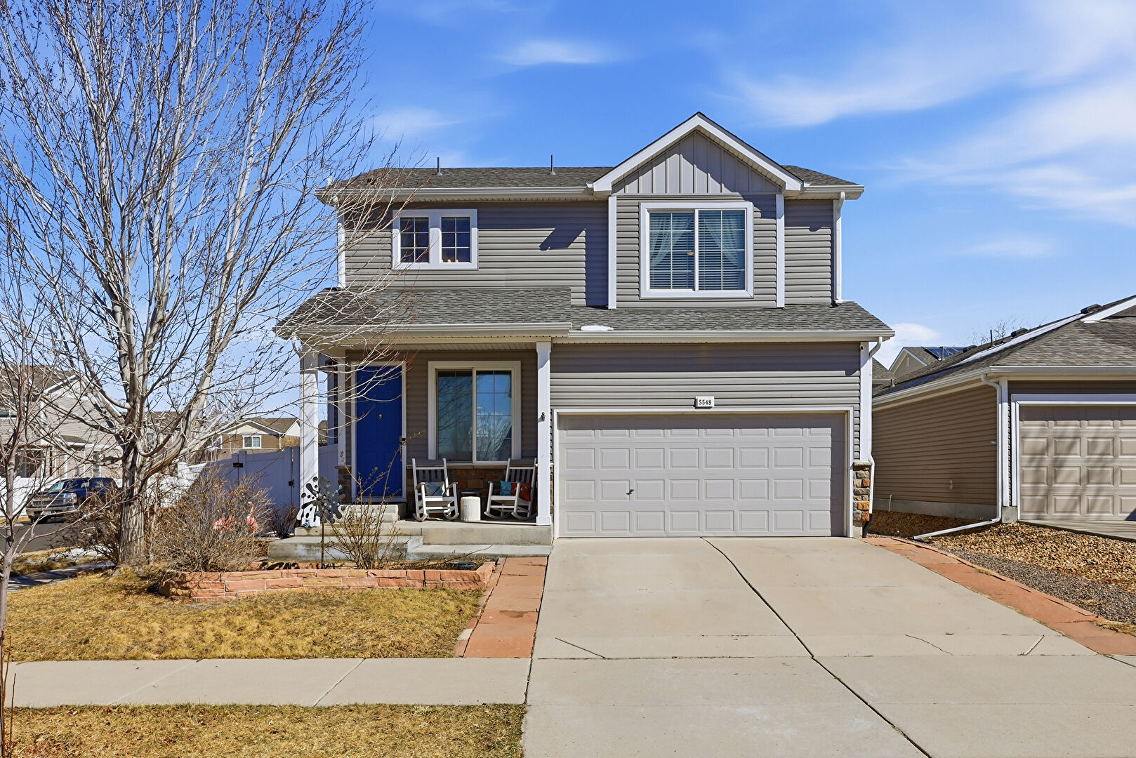 Front at 5548 Killarney Court, Denver, CO 80249, listed by Ben Slingsby