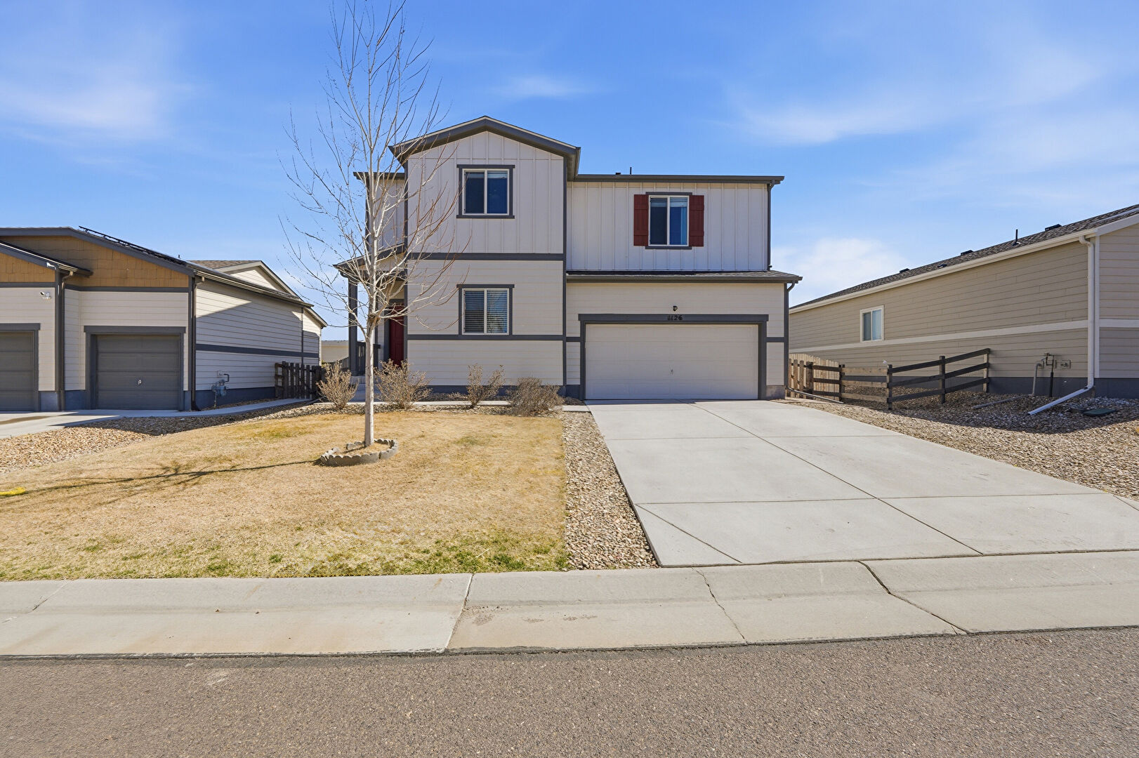 Front at 1126 Sherman Drive, Dacono, CO 80514, listed by Phil Tarket, MLS ID: 4403874