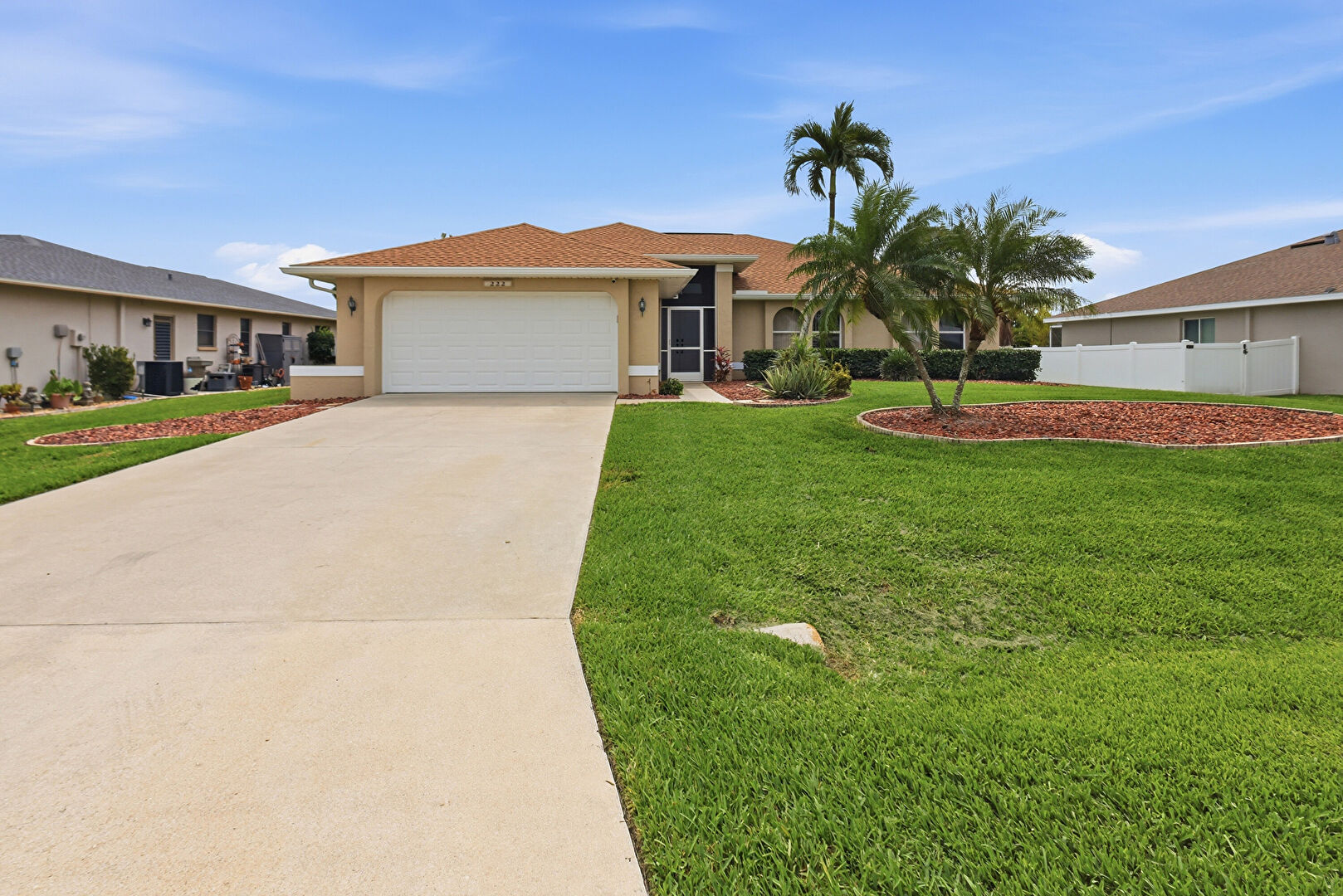 Front at 222 SW 39TH TER, Cape Coral, FL 33914, listed by Gordon Kelly
