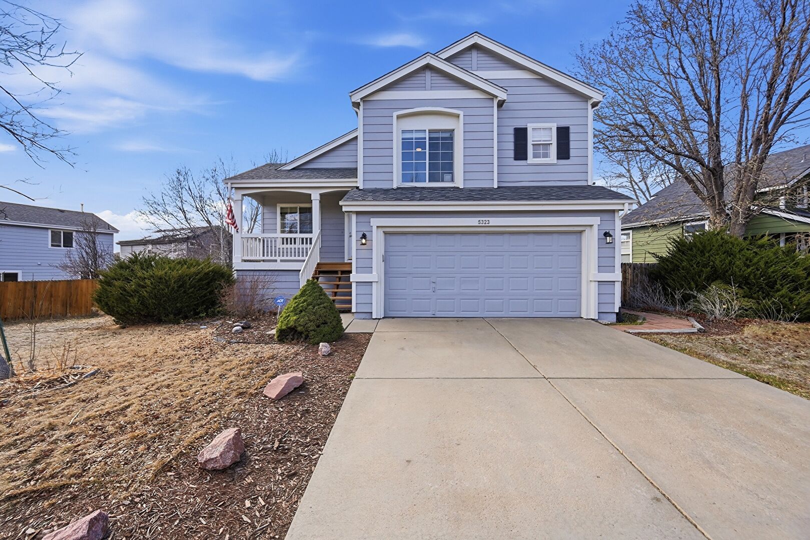 Front at 5323 South Malta Way, Centennial, CO 80015, listed by Tatyana Sturm