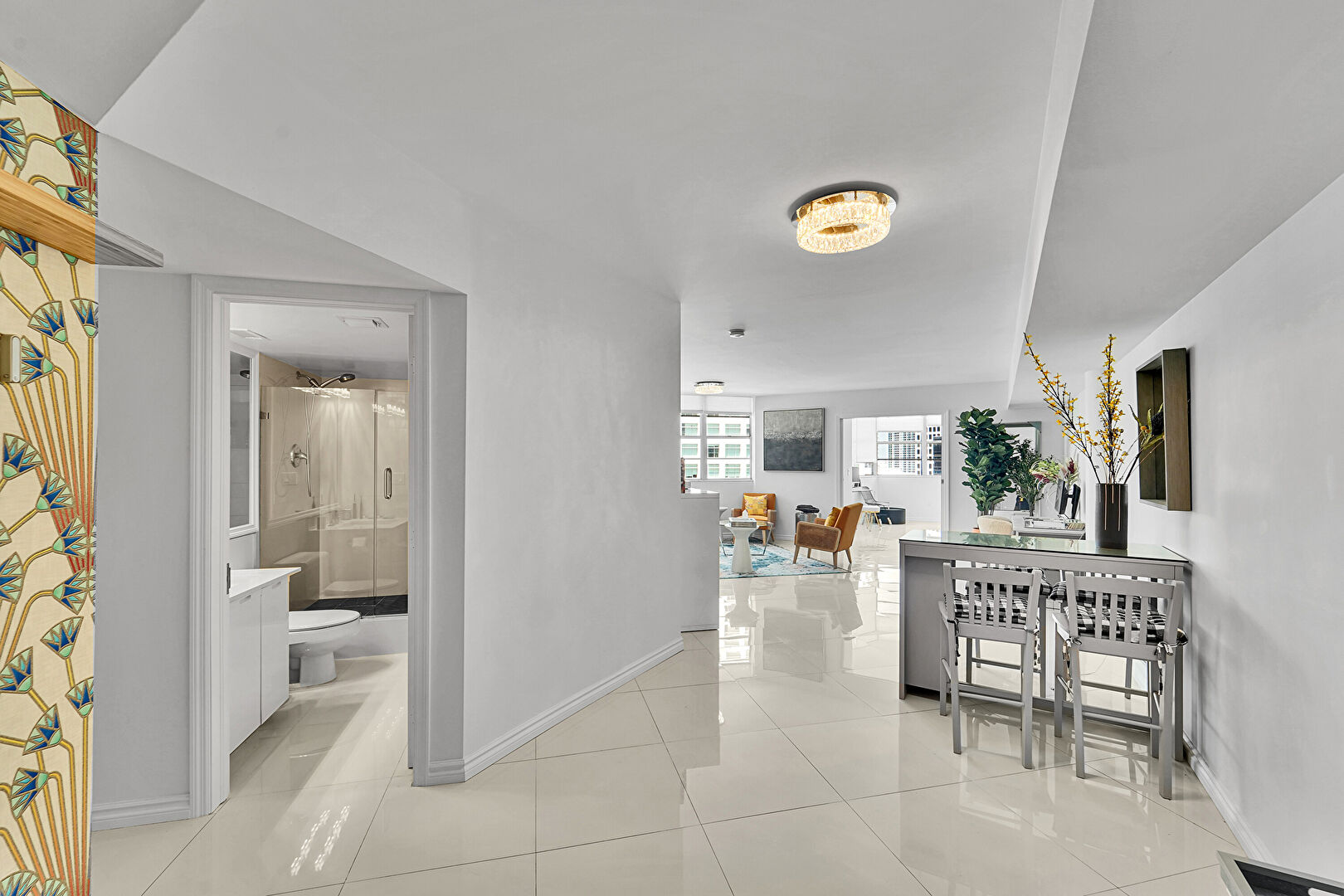 Foyer at 825 Brickell Bay Drive, 2048, Miami, FL 33131, listed by Antonio S  Yunez