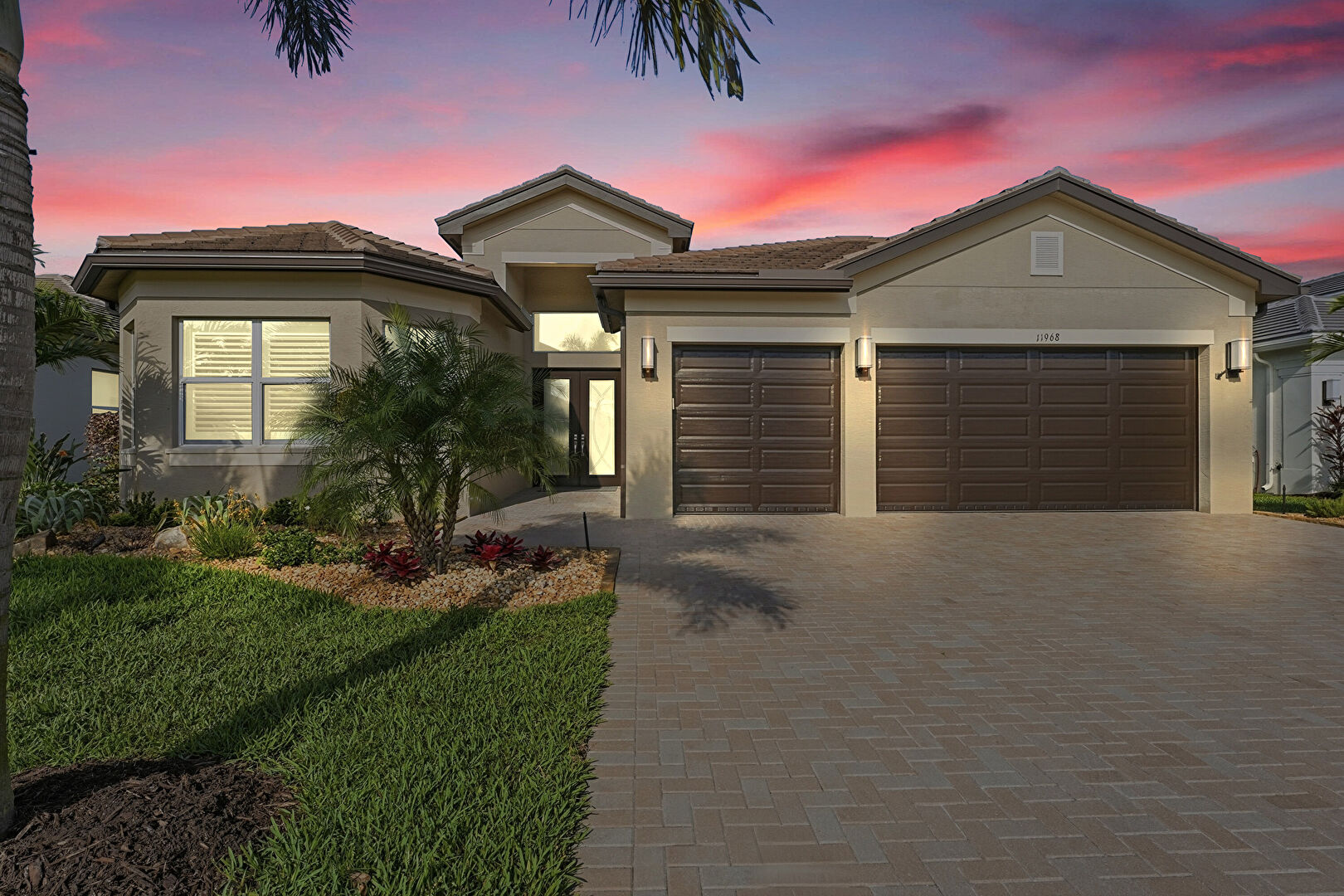 Front at 11968 Southwest Whitewater Falls Court, Port St. Lucie, FL 34987, listed by Angela Falletta