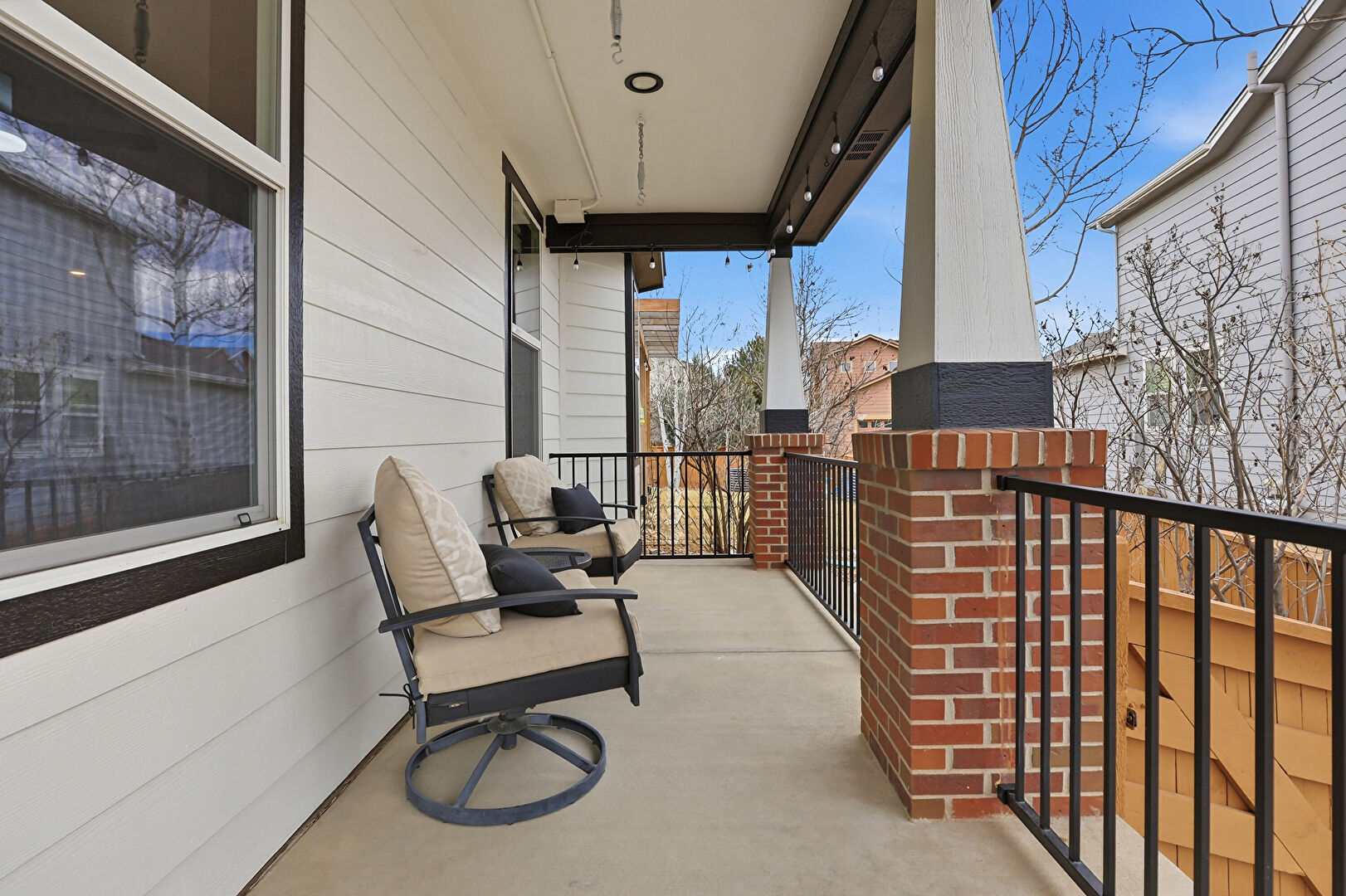 Balcony at 10059 Southlawn Circle, Commerce City, CO 80022, listed by LIsa Yoshimura