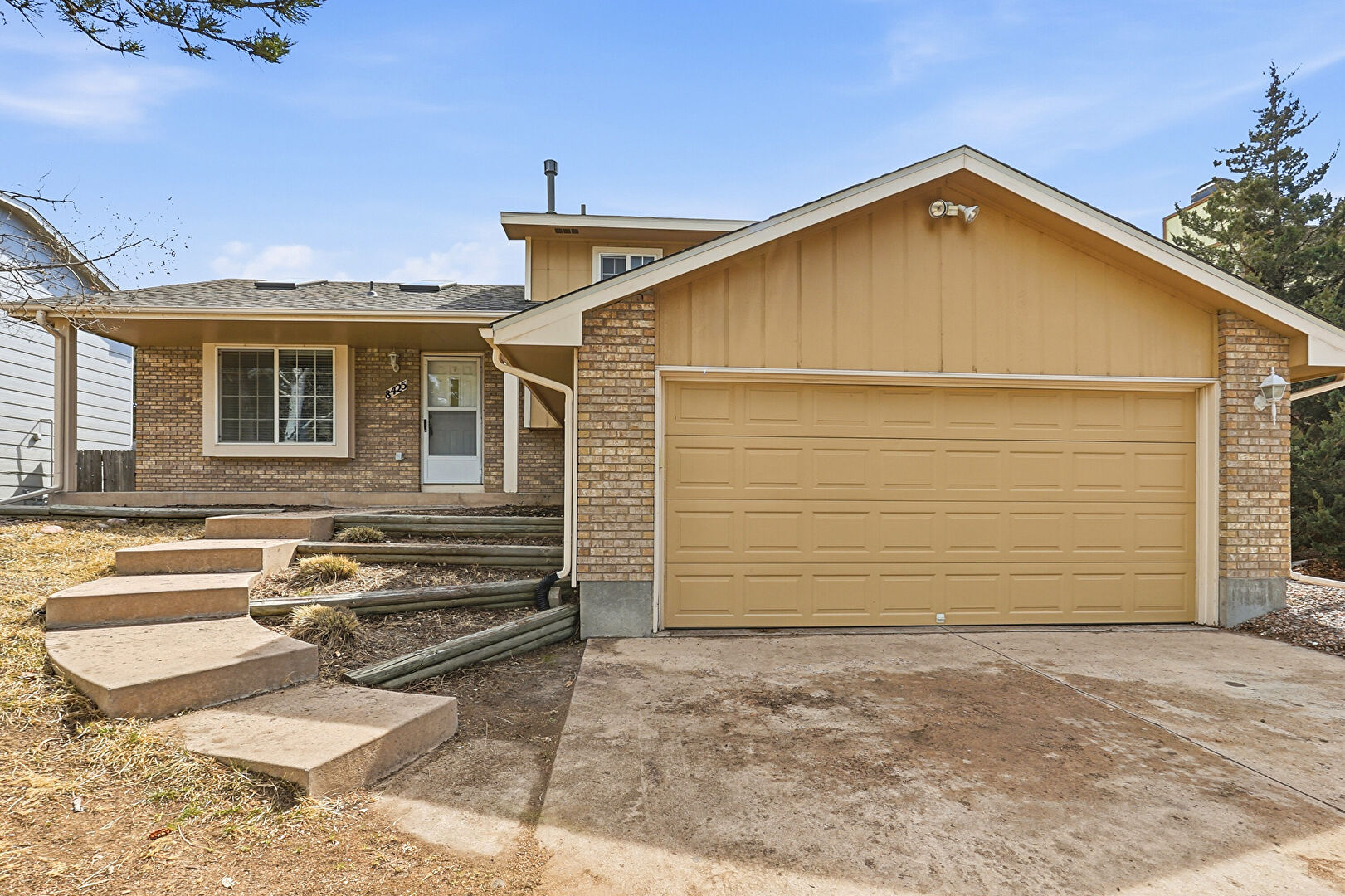 Front at 8425 Candleflower Circle, Colorado Springs, CO 80920, listed by Jenny Daniels