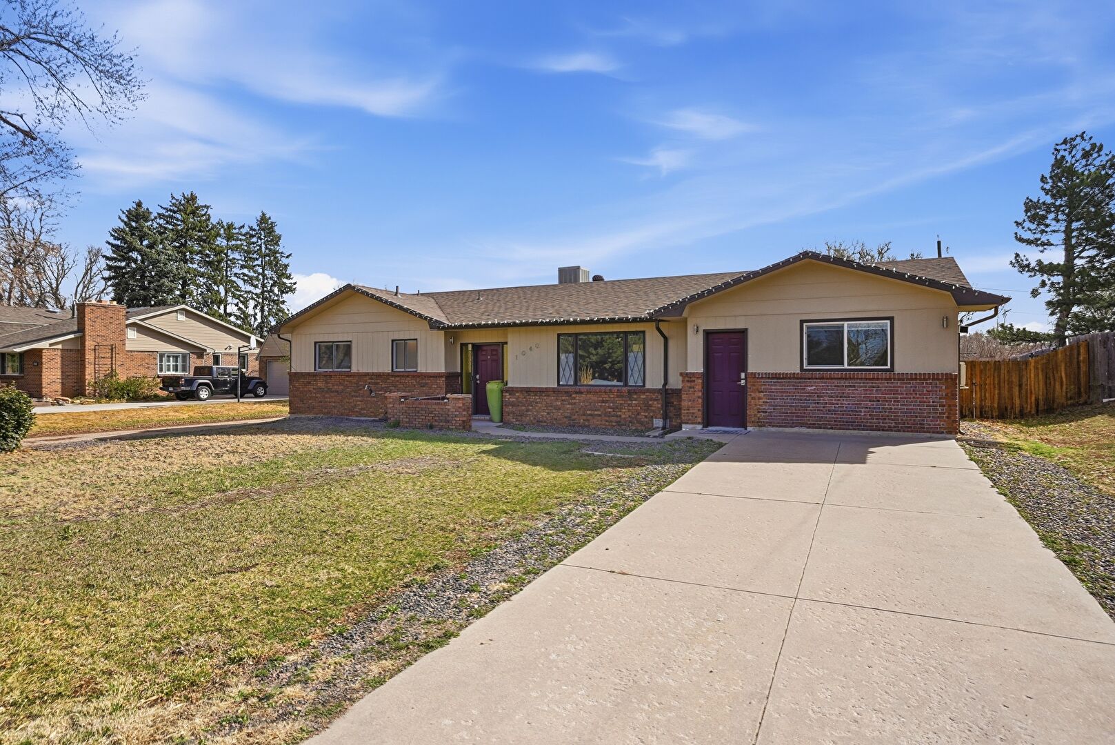 Front at 1040 South Fulton Street, Denver, CO 80247, listed by Brenda Moore