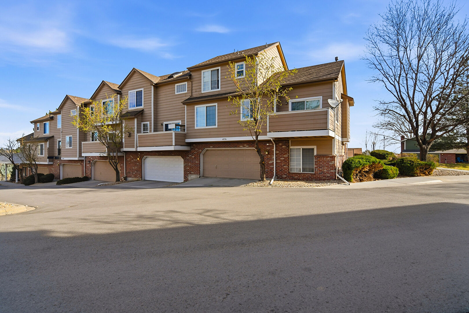 Front at 6819 South Webster Street, Unit B, Littleton, CO 80128, listed by Tasha Boser