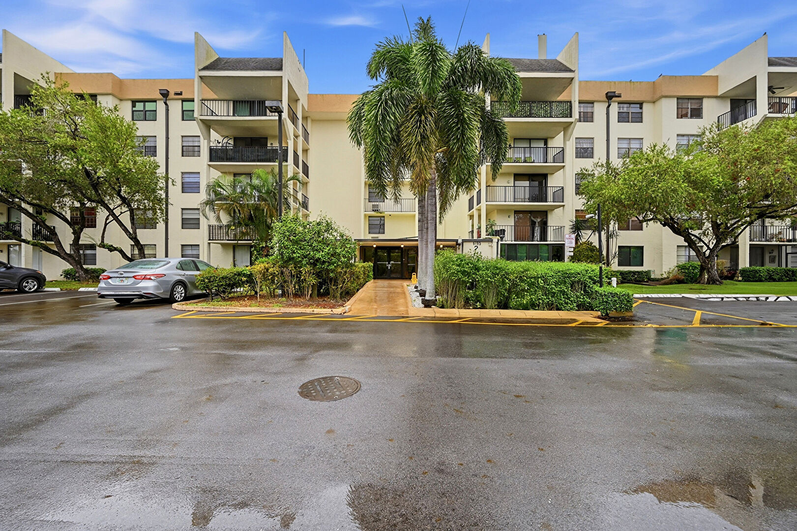 Front at 6195 Rock Island Road, #210, Tamarac, FL 33319, listed by Nikki Hanna