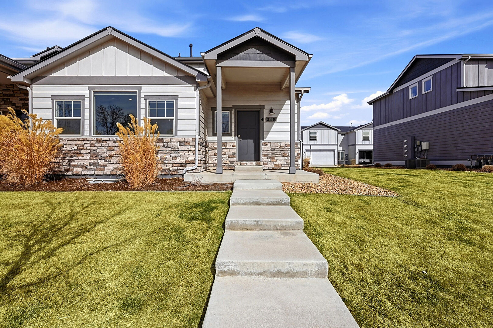 Front at 218 East Chestnut Street, Unit 4, Windsor, CO 80550, listed by Brittany Hamrick