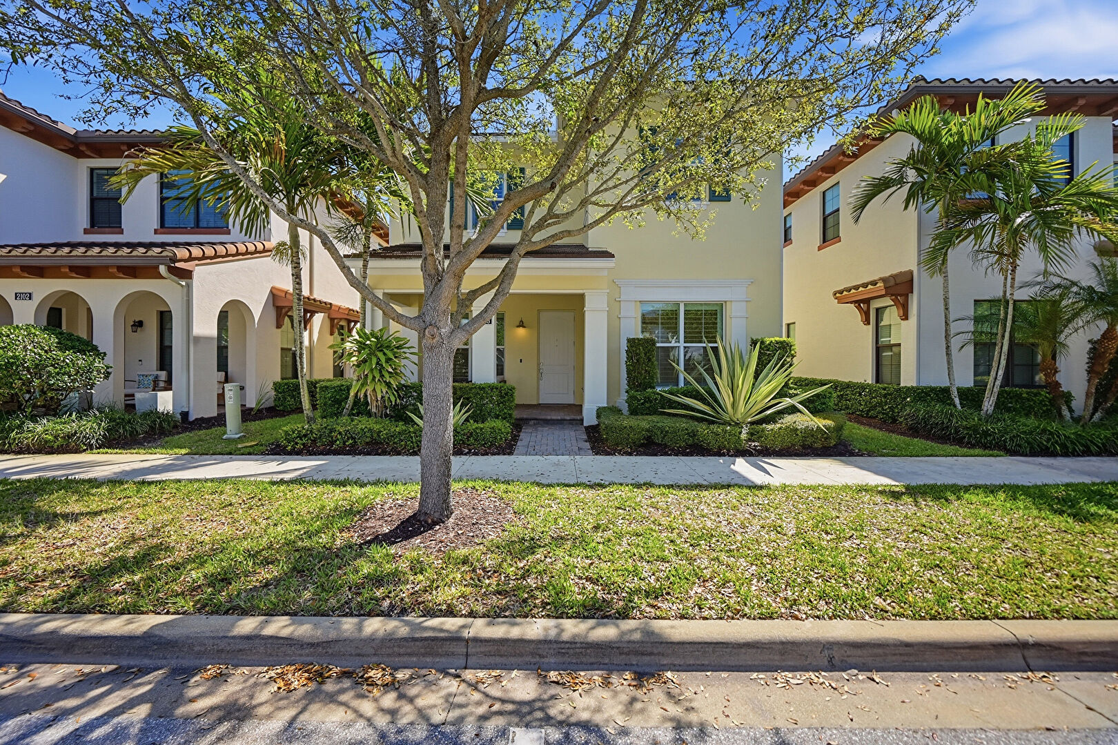 Front at 2098 Dickens Terrace, Palm Beach Gardens, FL 33418, listed by Arber Zhilla