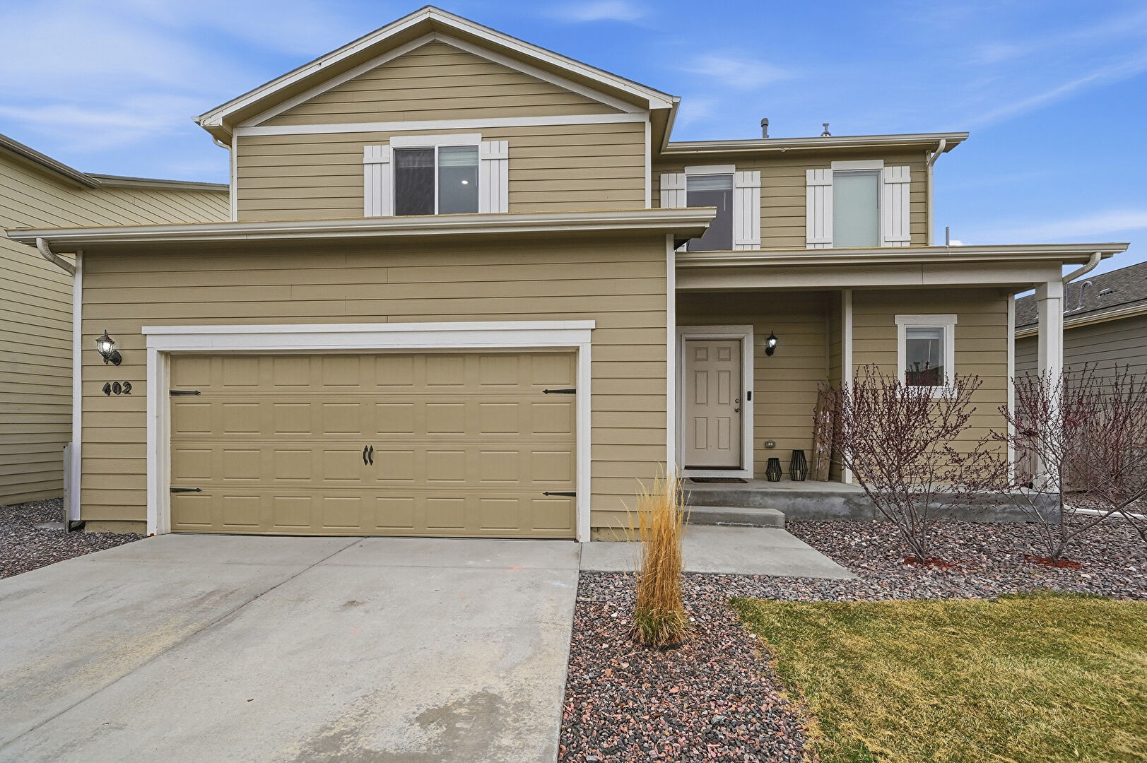 Front at 402 Quincy Railroad Avenue, Keenesburg, CO 80643, listed by Luxe Home Group