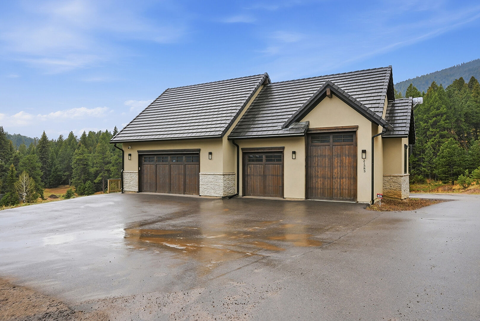 Front at 21383 Gold Rush Place, Morrison, CO 80465, listed by Sandra Bosworth