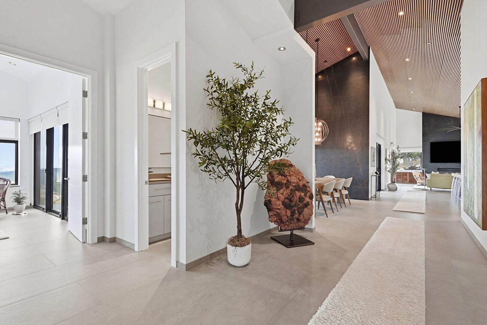 Entrance Foyer at 15031 Quandary Peak Trail, Pine, CO 80470, listed by Rebecca Dickey