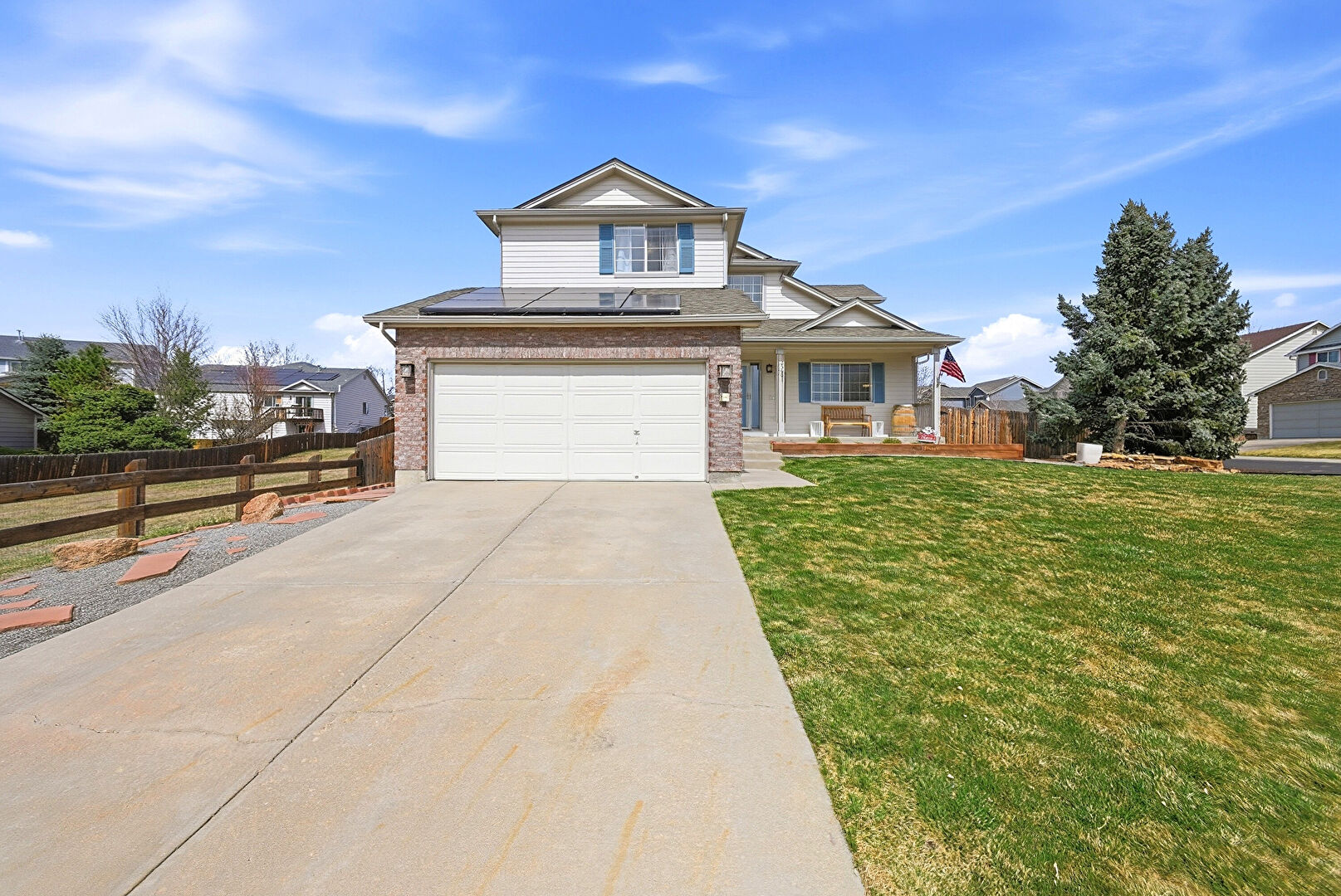 Front at 23991 Glenmoor Way, Parker, CO 80138, listed by Johanna Silverstein, MLS ID: 3806227