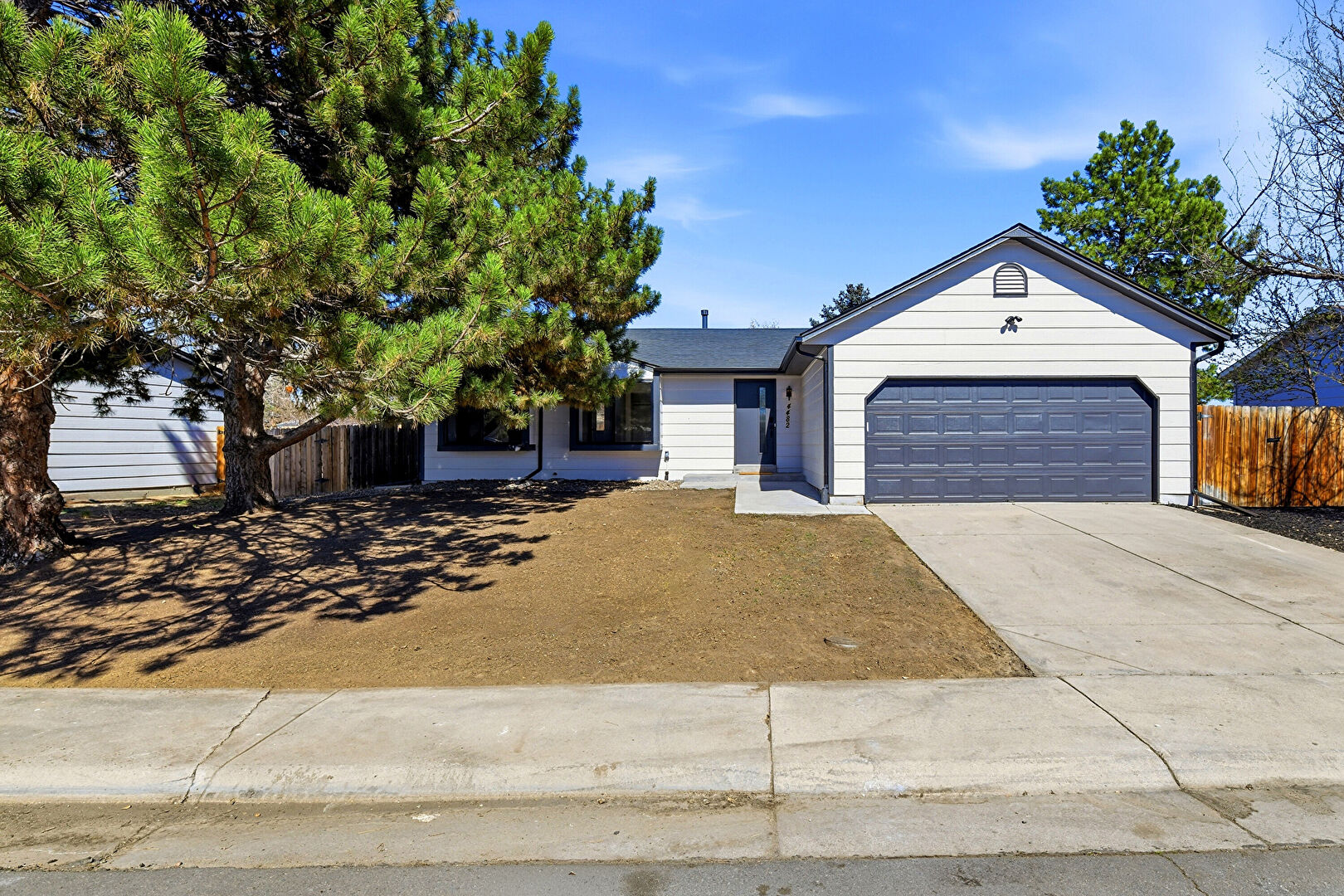 Front at 4482 Fairplay Way, Denver, CO 80239, listed by Eric Ybarra