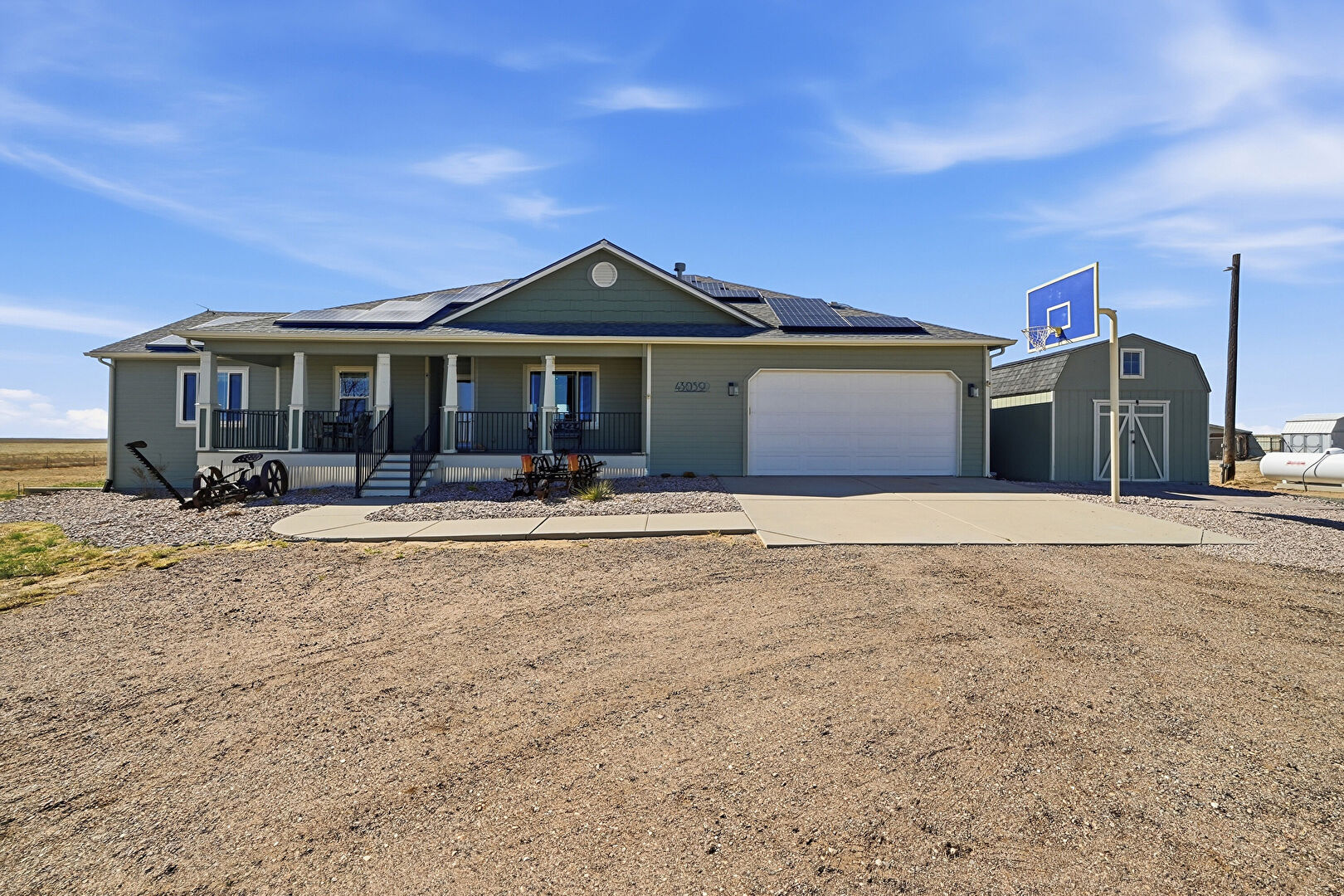 Front at 43059 County Road 51, Ault, CO 80610, listed by Brad Inhulsen