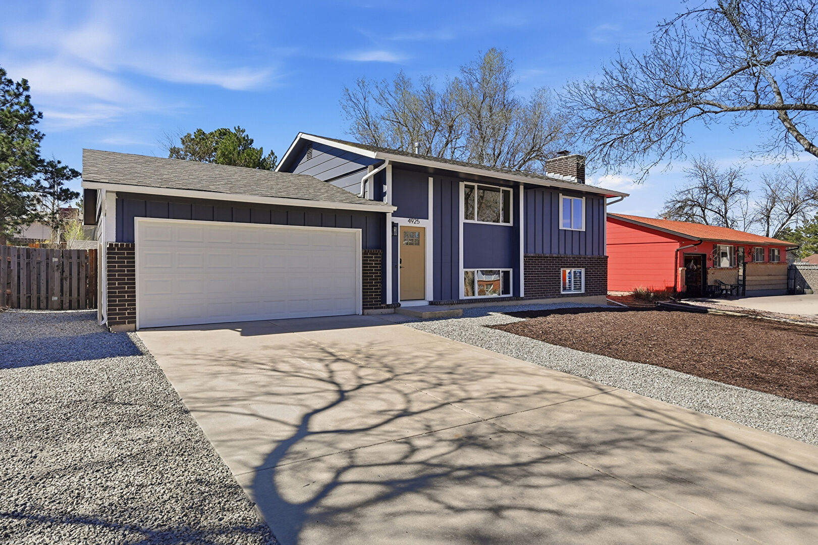 Front at 4925 Wandering Circle, Colorado Springs, CO 80917, listed by Amanda Moss