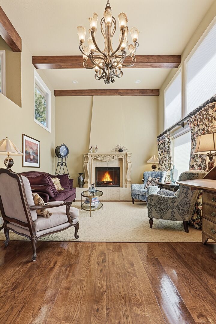 Living Room at 2894 Tenderfoot Hill Street, Colorado Springs, CO 80906, listed by trudy hogges