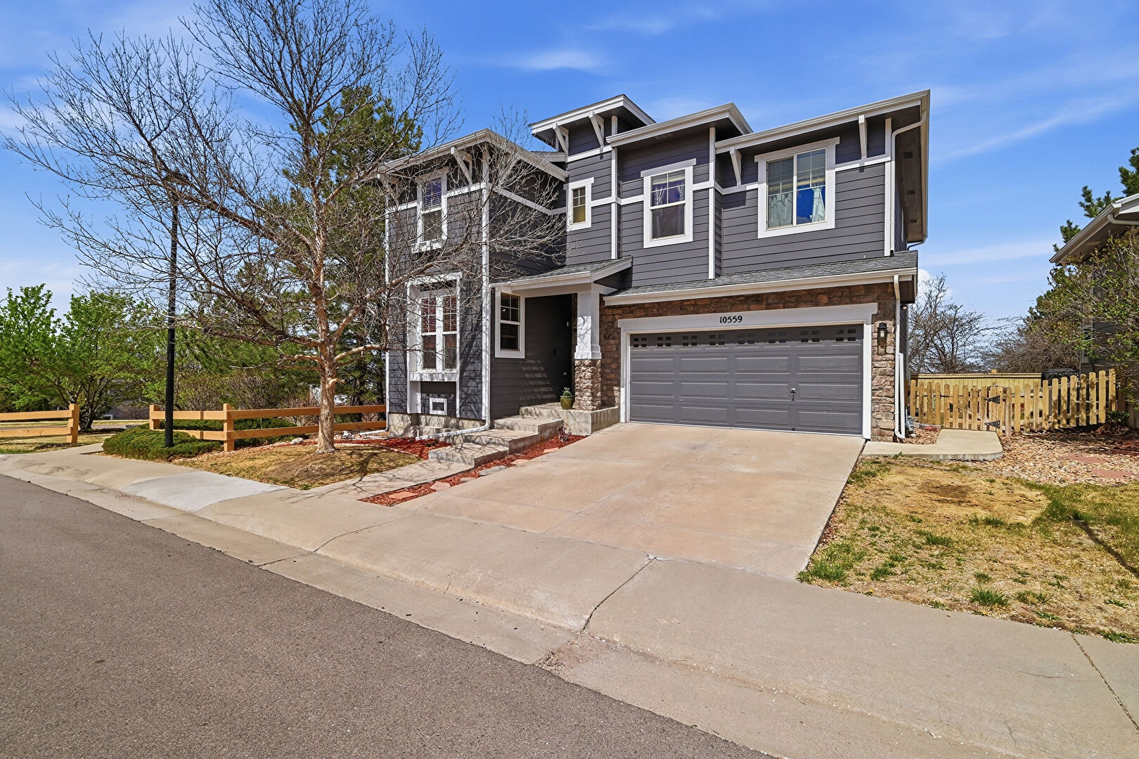 Front at 10559 Jewelberry Trail, Highlands Ranch, CO 80130, listed by Jane Pearson
