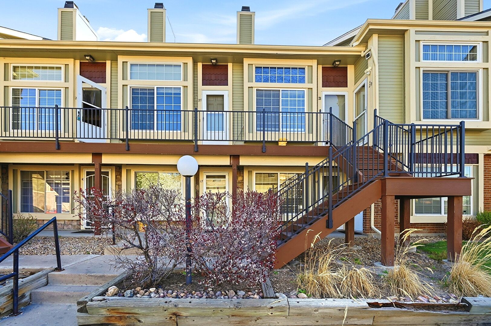 Front at 1885 South Quebec Way, A18, Denver, CO 80231, listed by Holly Worley