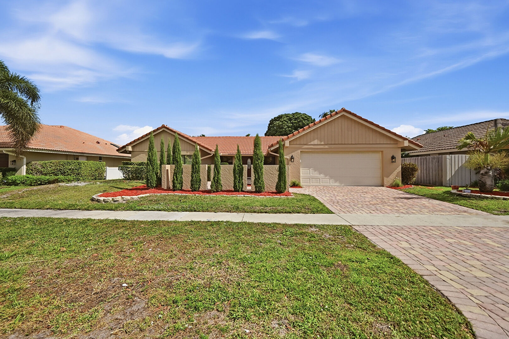Front at 5935 Glenbrook Drive, Boca Raton, FL 33433, listed by Rachael Barach