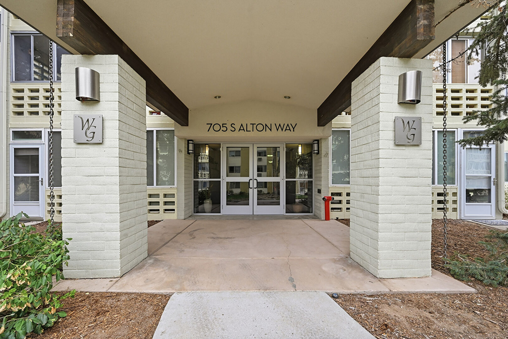 Exterior Entry at 705 South Alton Way, Unit 4C, Denver, CO 80247, listed by Kathy Goodman