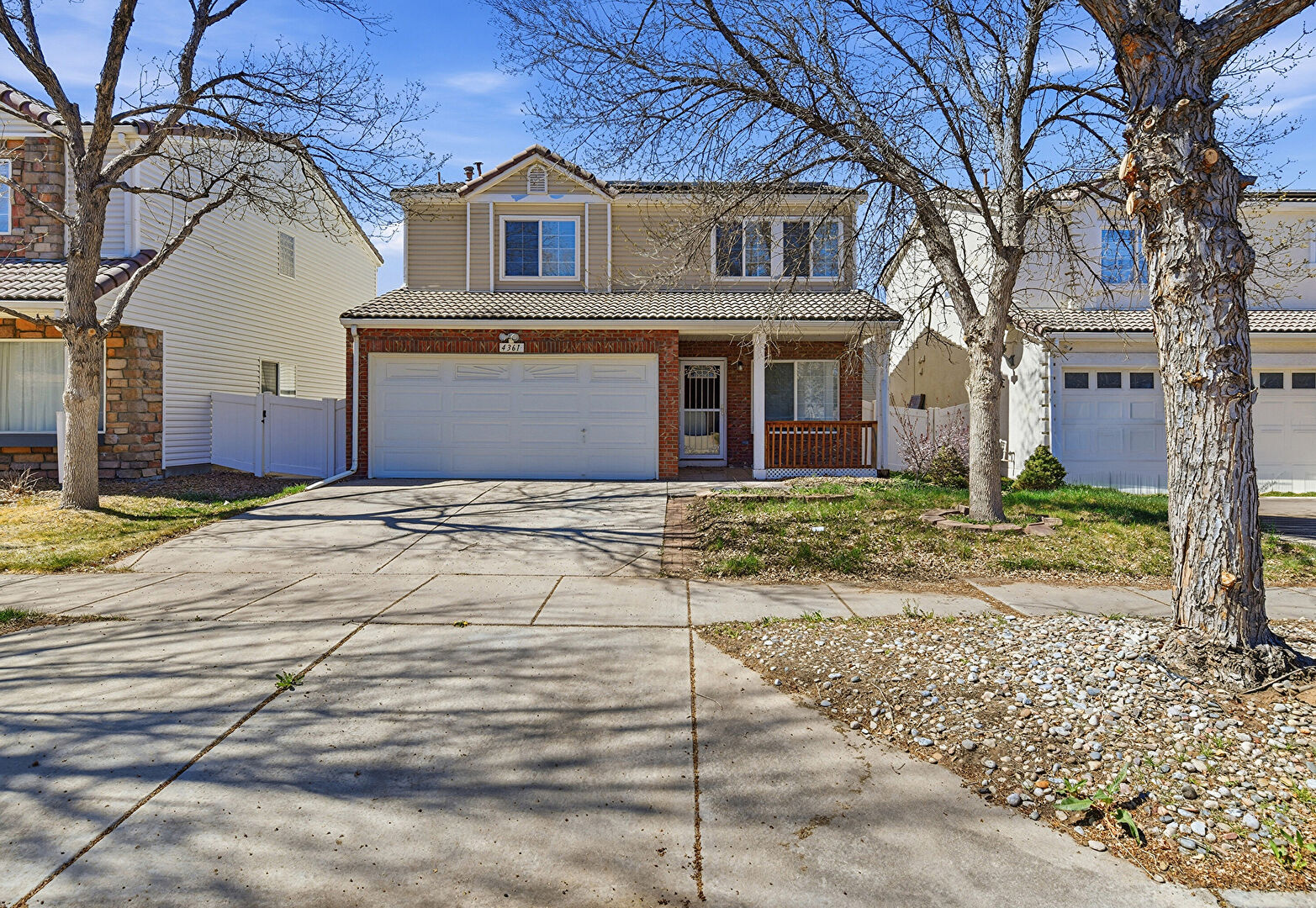 Front at 4361 Argonne Street, Denver, CO 80249, listed by Jessica Kuhn, MLS ID: 3114477