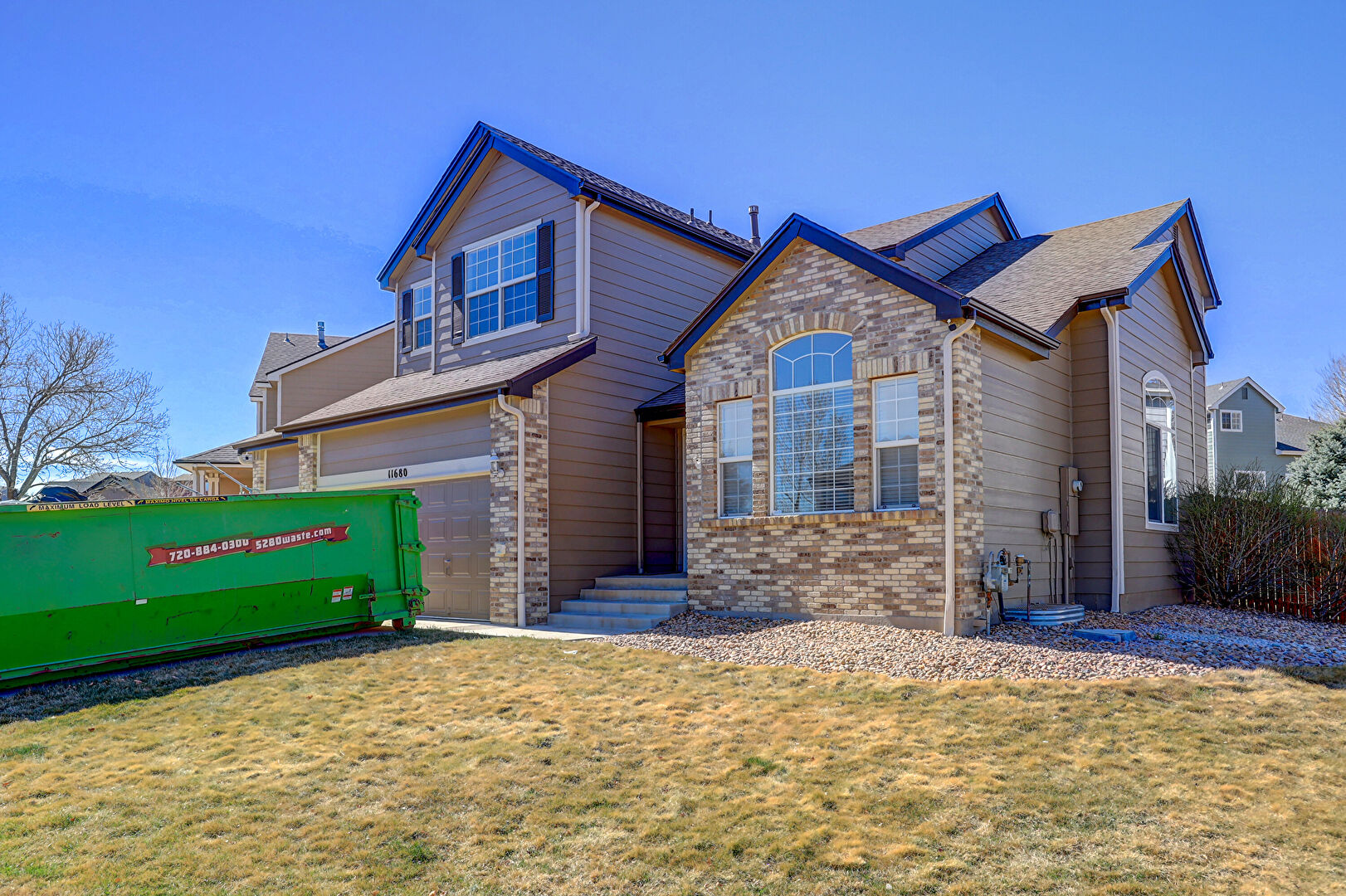 Front at 11680 Snowcreek Lane, Parker, CO 80138, listed by Tatyana Sturm