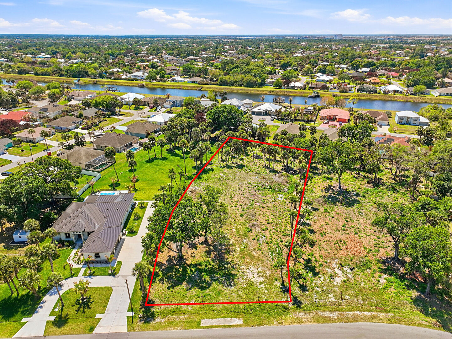Aerial View at 2008 Southwest Leafy Road, Port St. Lucie, FL 34953, listed by Jason M Coley