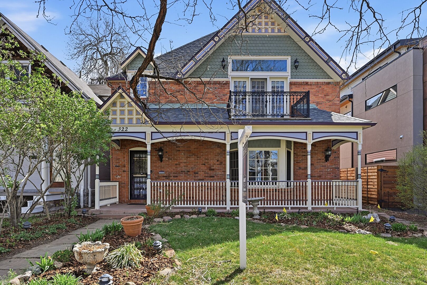 Front at 322 South Humboldt Street, Denver, CO 80209, listed by Ilan Brown