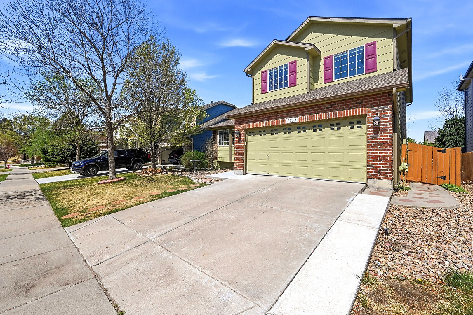 Front at 2353 Dogwood Drive, Erie, CO 80516, listed by Will Story