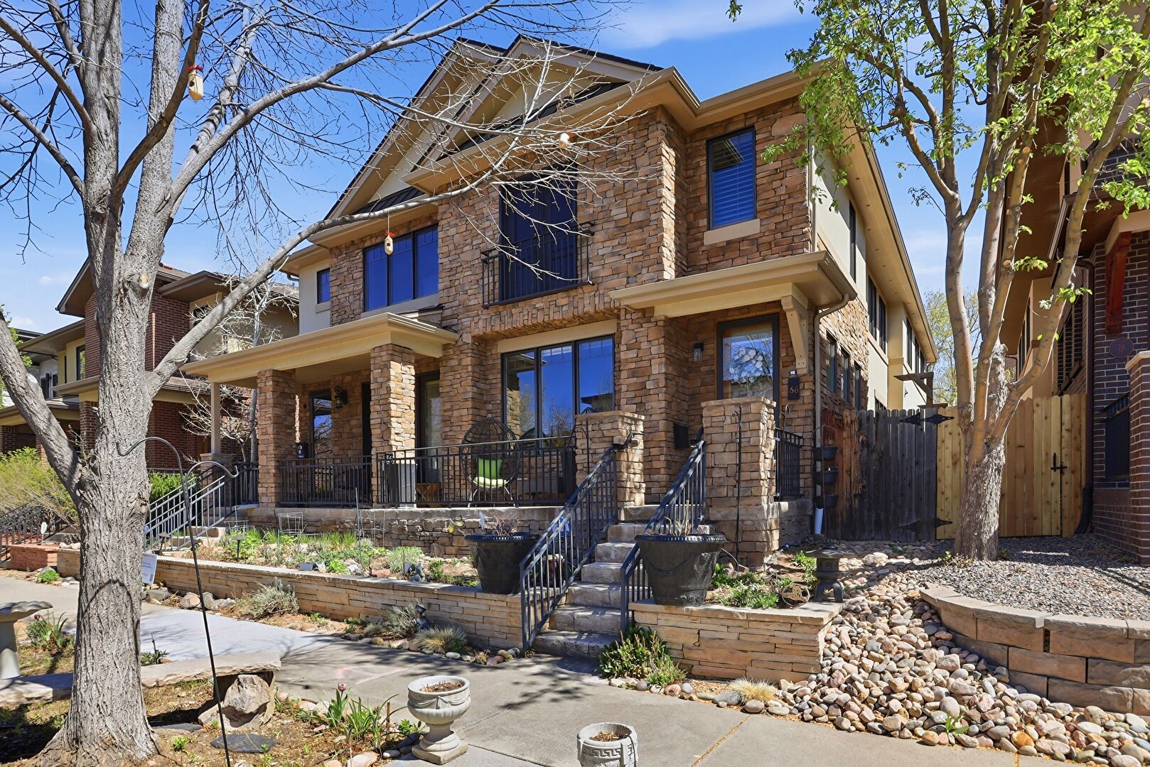 Front at 66 S Jackson Street, Denver, CO 80209, listed by Tonie Benetti, MLS ID: 2315971