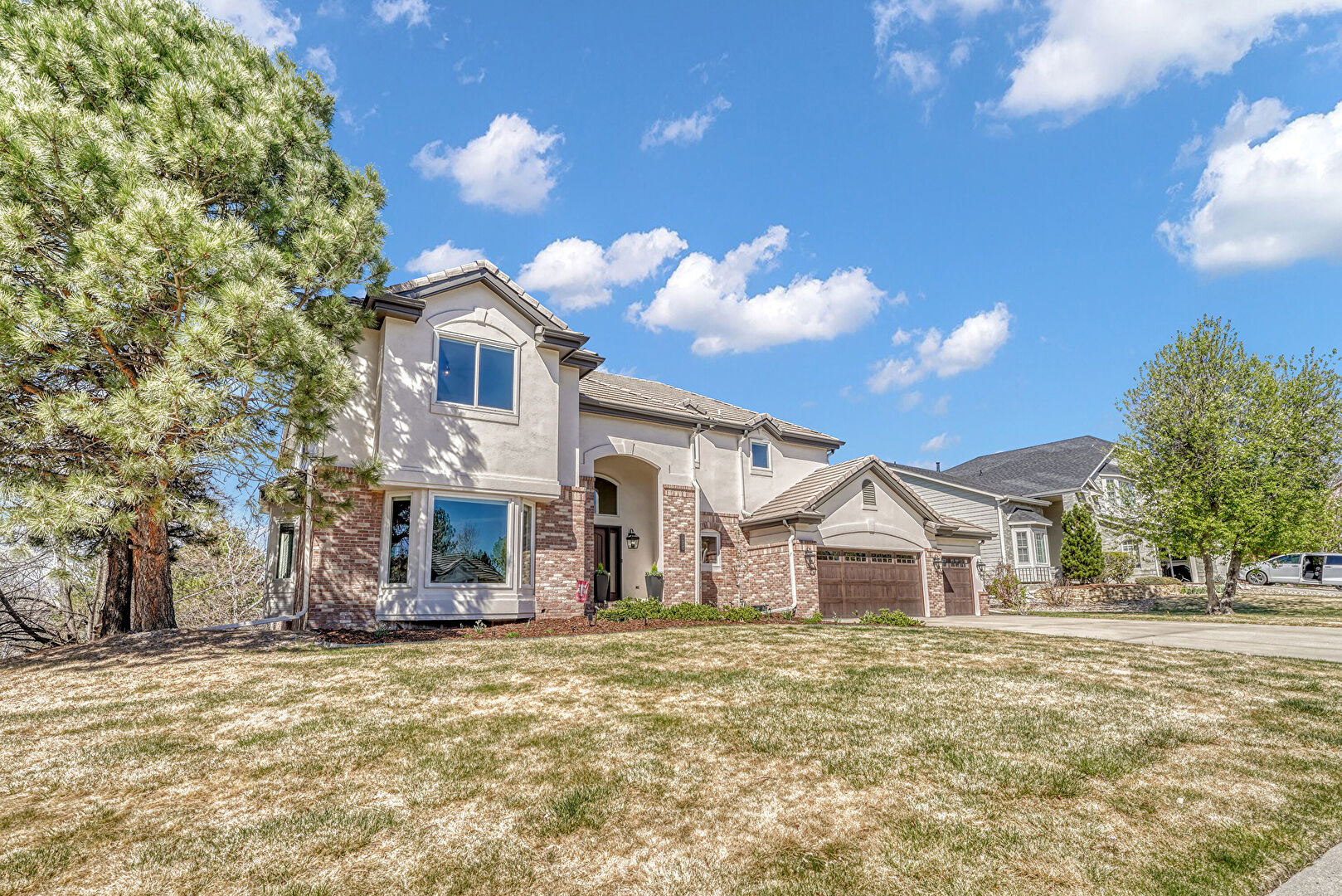 Front at 9859 Eliza Court, Highlands Ranch, CO 80126, listed by Jane Pearson
