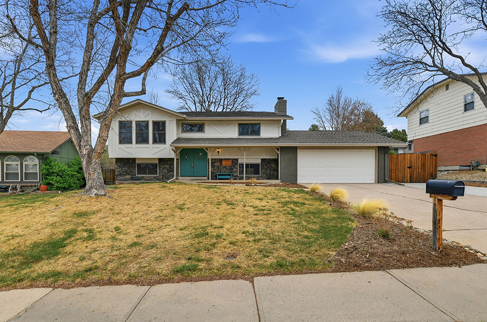 Front at 8625 East Chenango Avenue, Denver, CO 80237, listed by Brandon Gossett