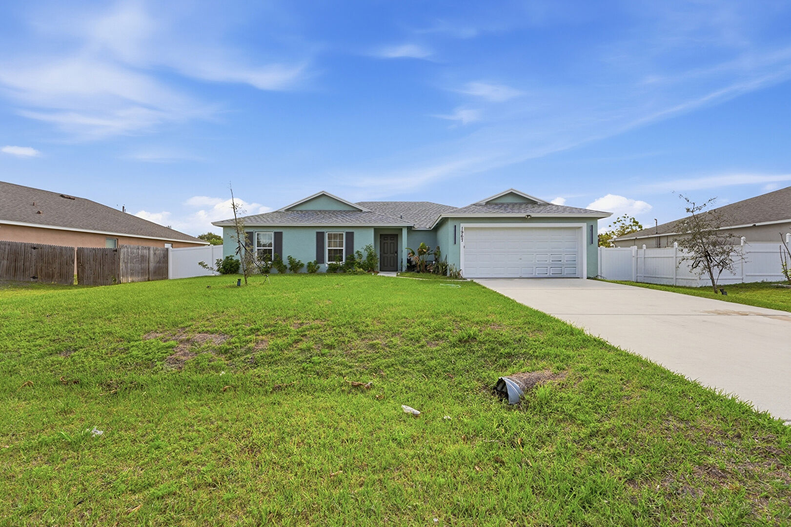 Front at 1967 Southwest Beard Street, Port St. Lucie, FL 34953, listed by Jason M Coley