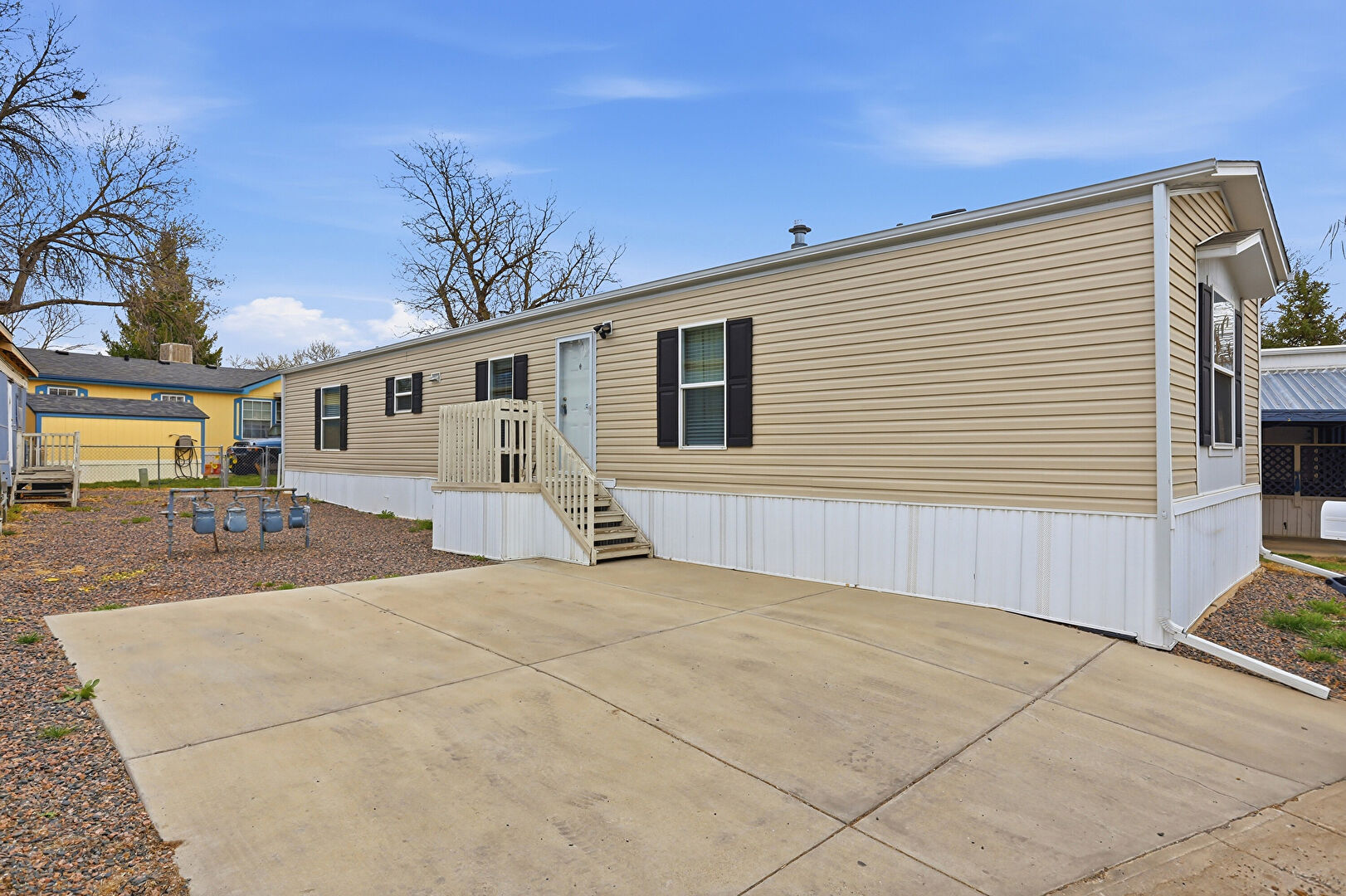 Back at 1600 Sable Boulevard lot 76, Aurora, CO 80011, listed by Nancy Leon Barreras