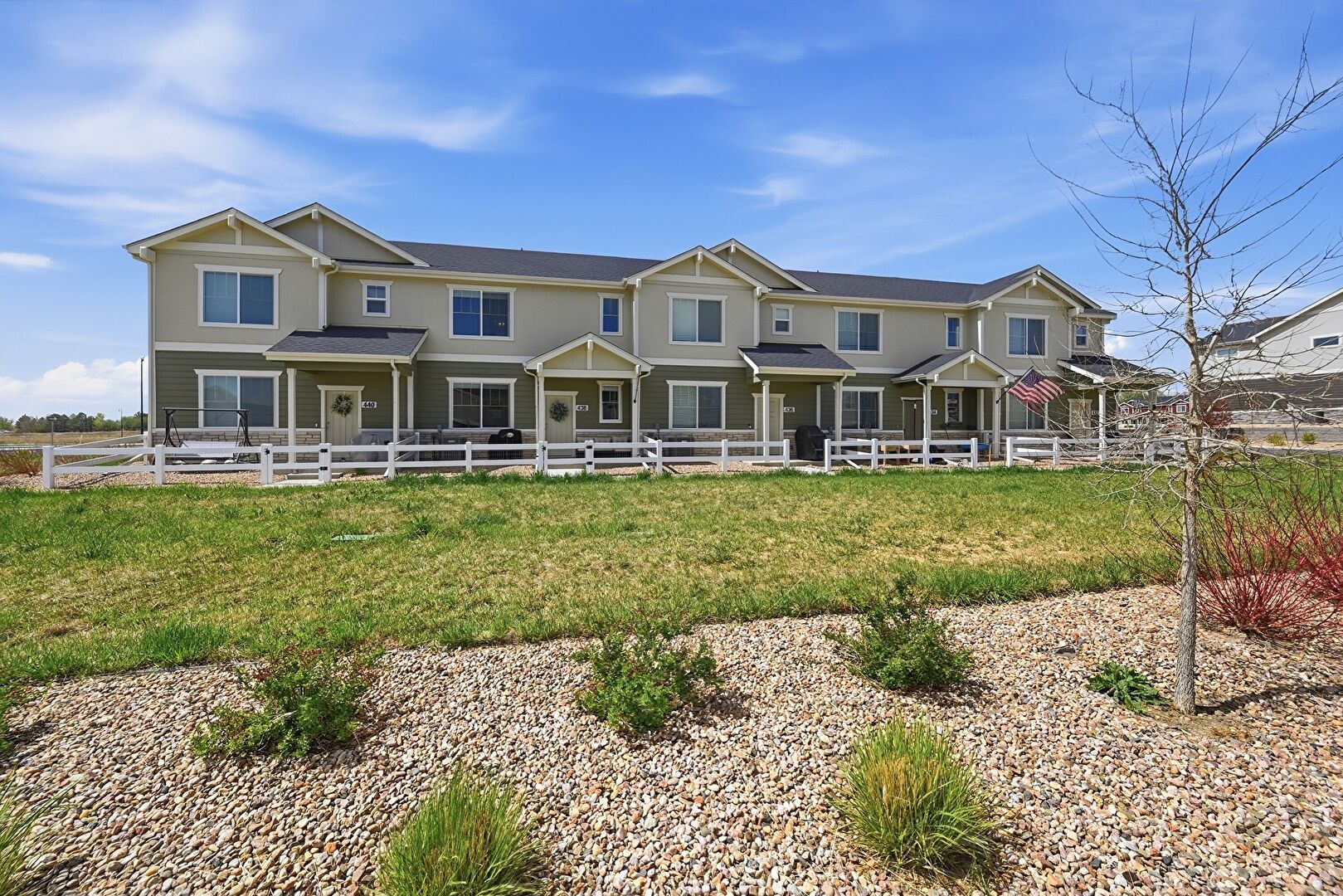 Front at 438 Mountain Bluebird Drive, Johnstown, CO 80543, listed by Seth Baker