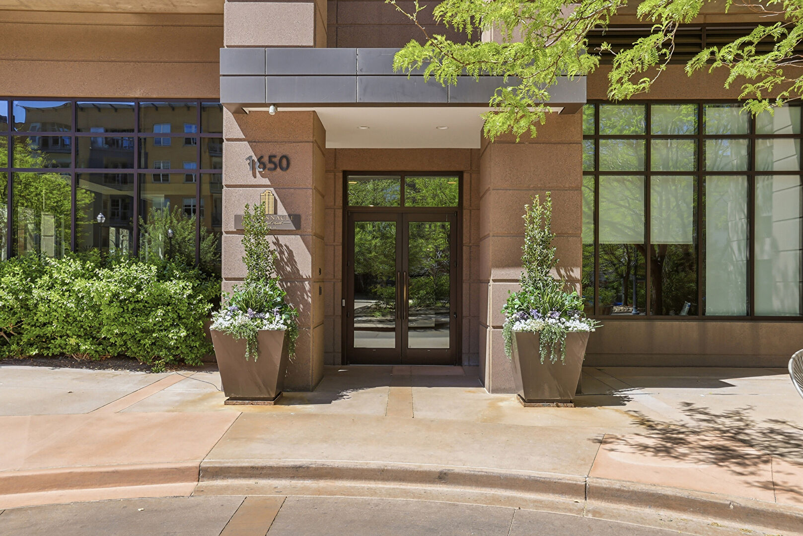 Exterior Entry at 1650 Fillmore St. #806, Denver, CO 80206, listed by Angela Kemper, MLS ID: 8523304