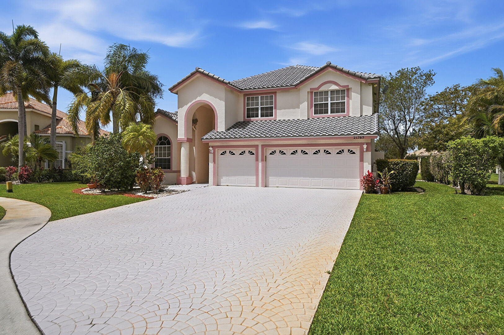 Front at 21765 Westmont Court, Boca Raton, FL 33428, listed by Rebecca Levine