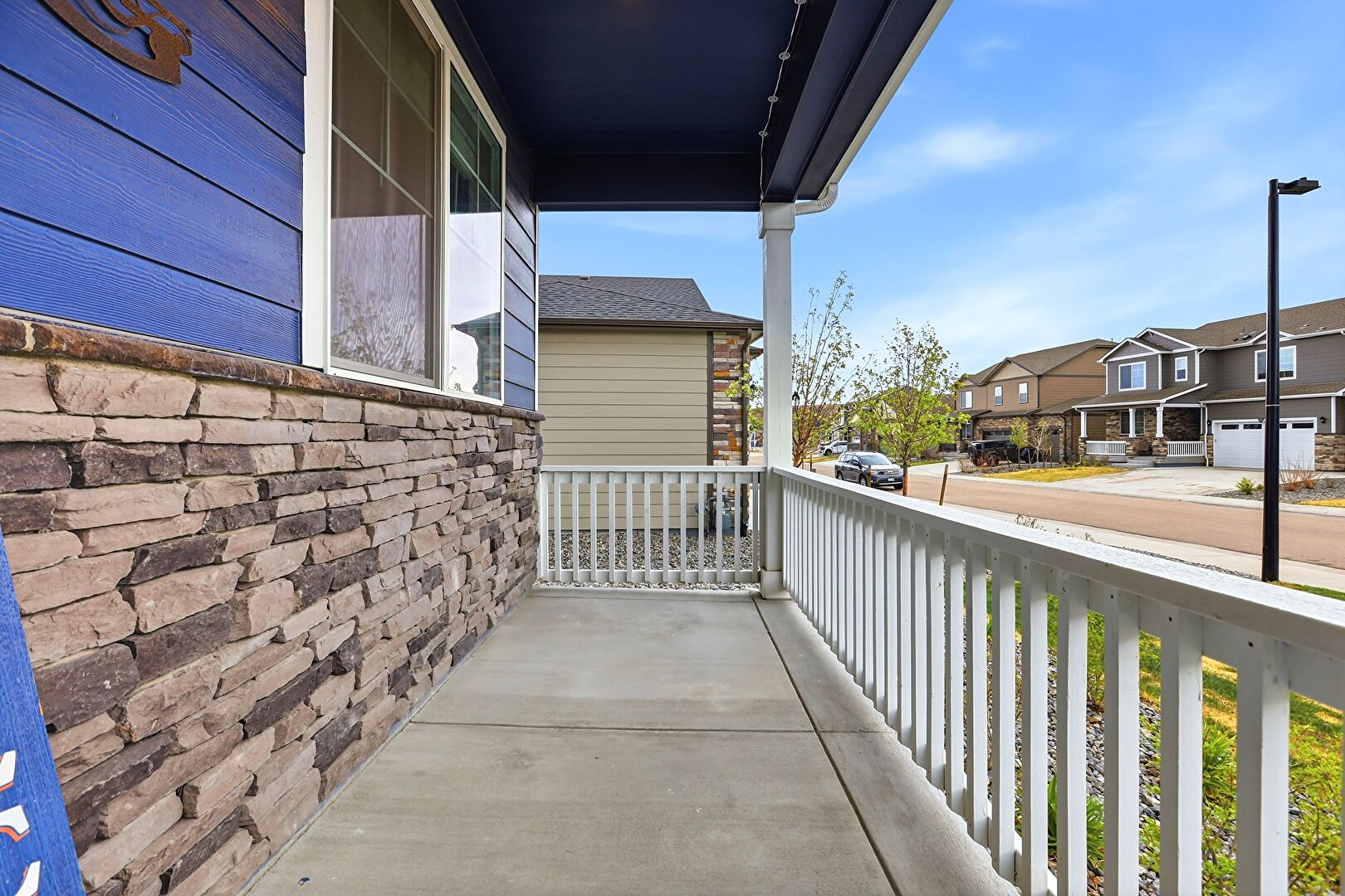 Balcony at 4851 Cattle Cross Road, Castle Rock, CO 80104, listed by Sarah Talcott