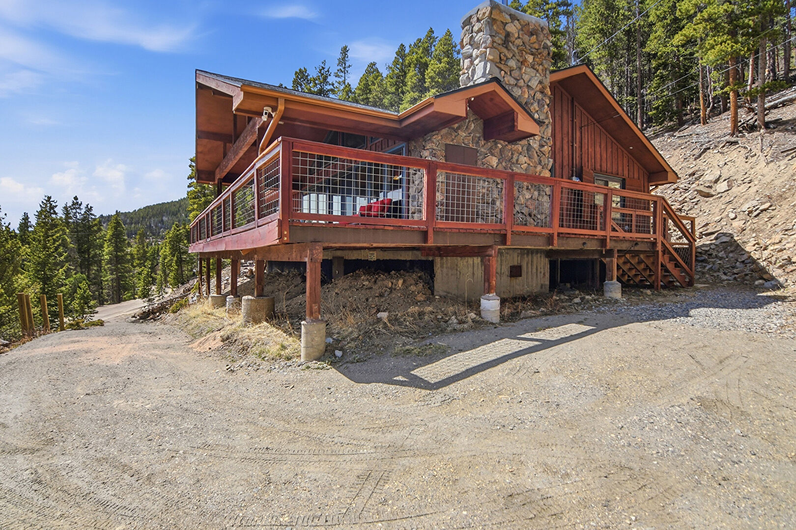 Front at 355 Texas Drive, Idaho Springs, CO 80452, listed by Michelle McWilliams