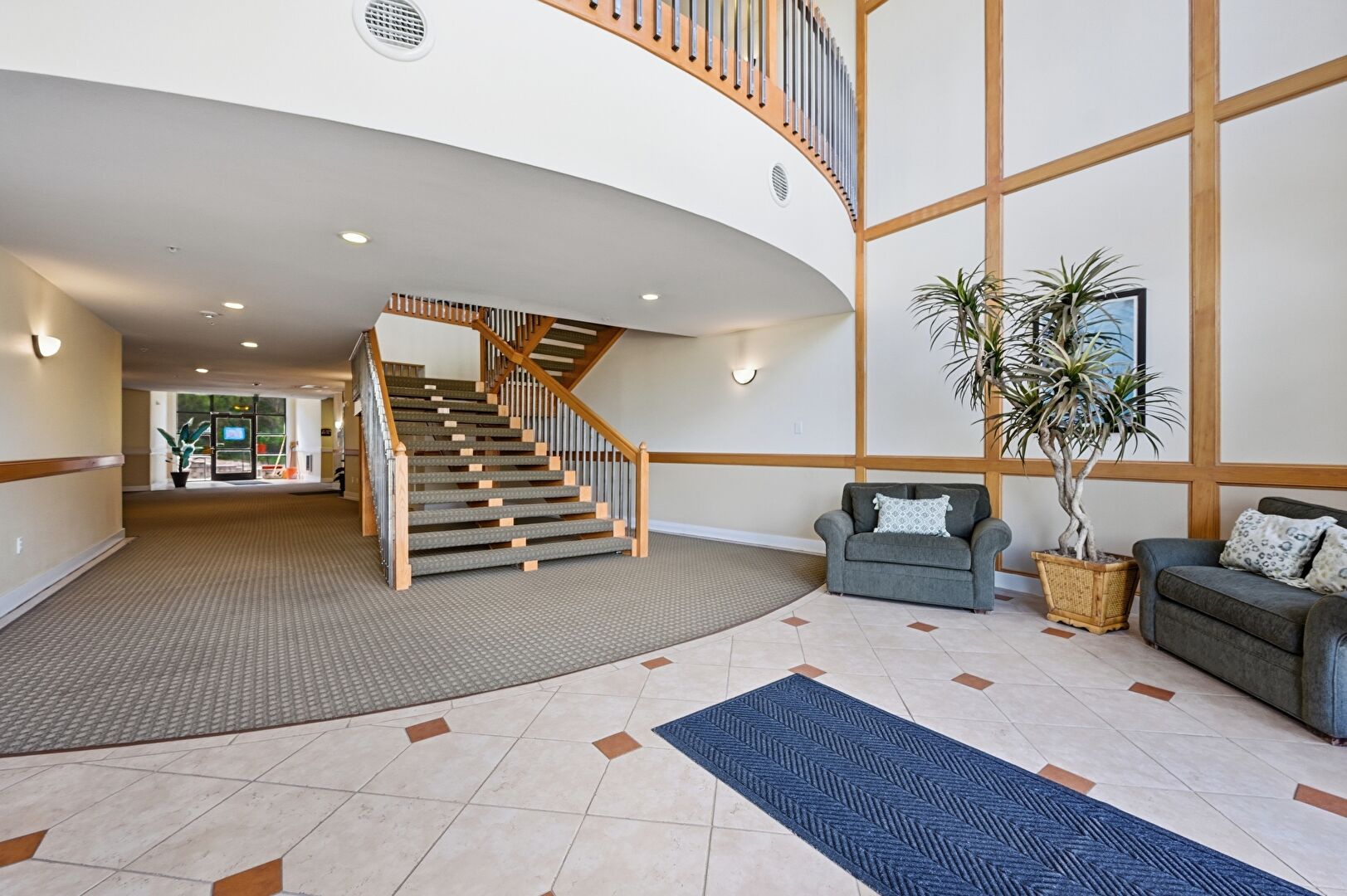 Lobby at 6000 West Floyd Avenue, #209, Denver, CO 80227, listed by Nate Jarvis