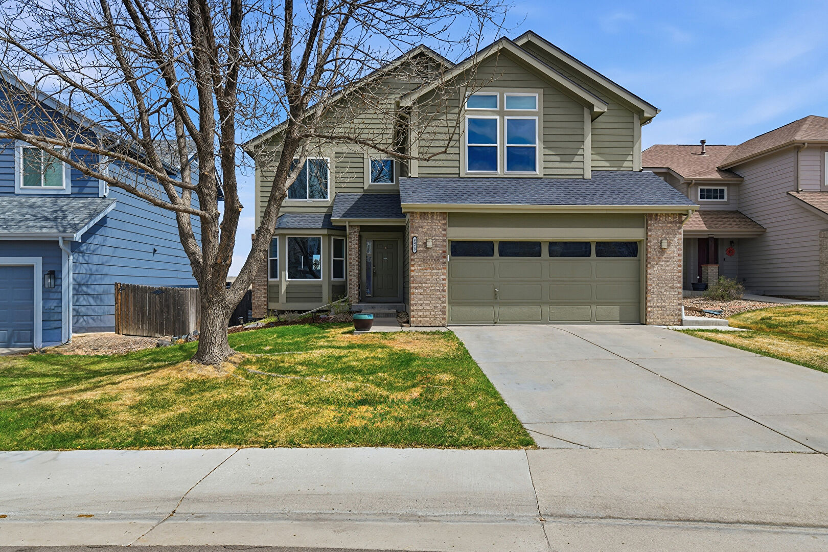 Front at 8428 Blackgum Street, Parker, CO 80134, listed by Jayson Holland