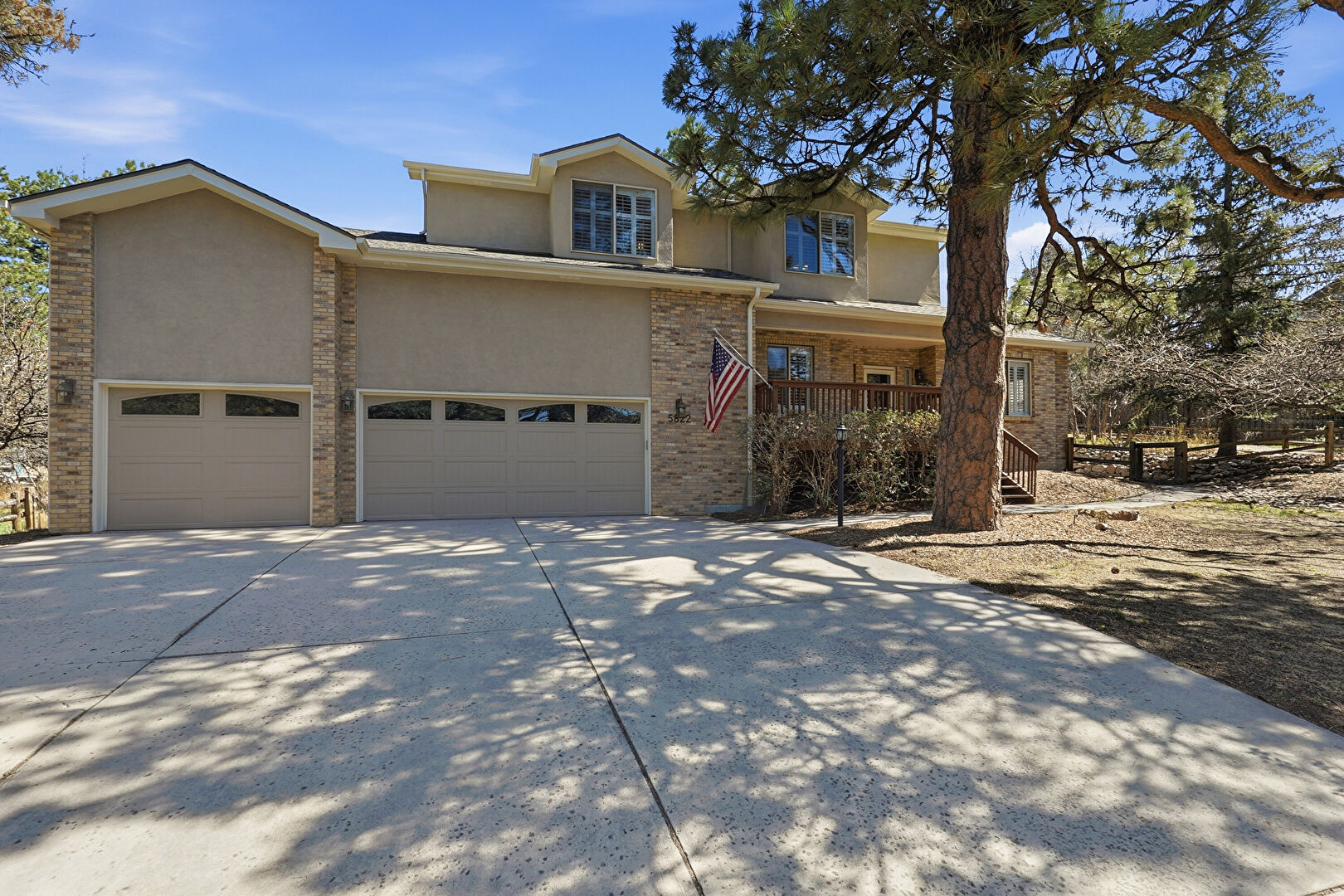 Front at 5822 Irish Pat Murphy Drive, Parker, CO 80134, listed by Britt Armstrong