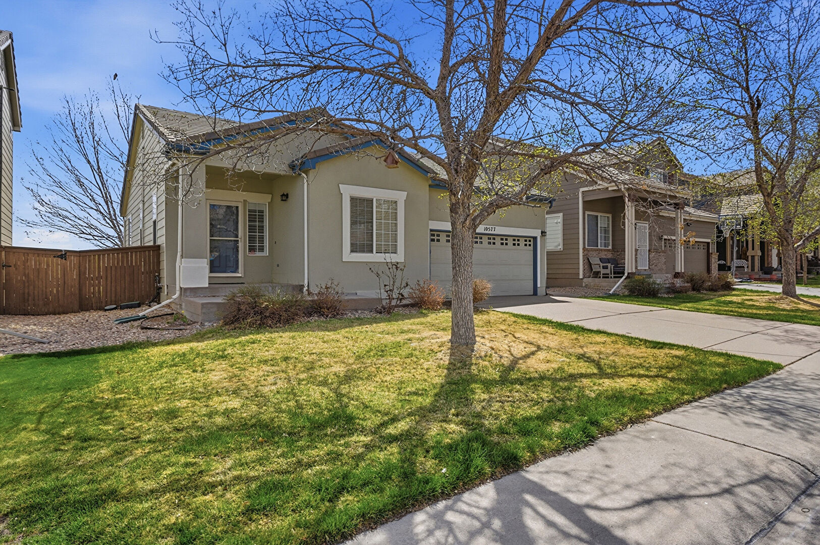Front at 10577 Tracewood Cir, Highlands Ranch, CO 80130, listed by Taylor Haas