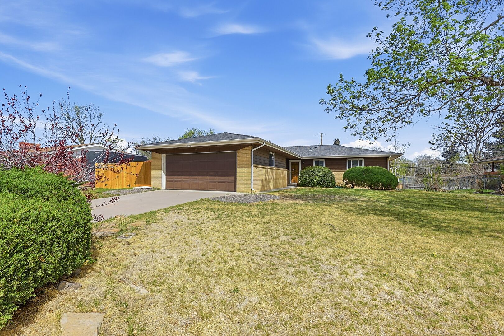 Front at 3290 Ward Road, Wheat Ridge, CO 80033, listed by Colleen Simpson